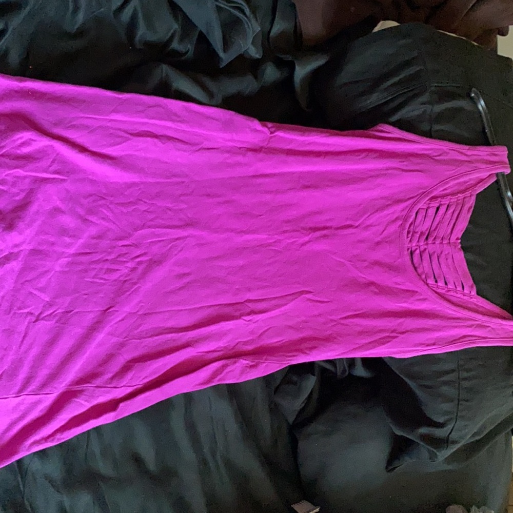 Bright mini dress